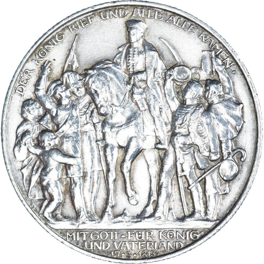 Coin, Prussia, 2 Mark, 1913, Berlin, PRUSSE (ROYAUME DE), GUILLAUME II, 2 MARK