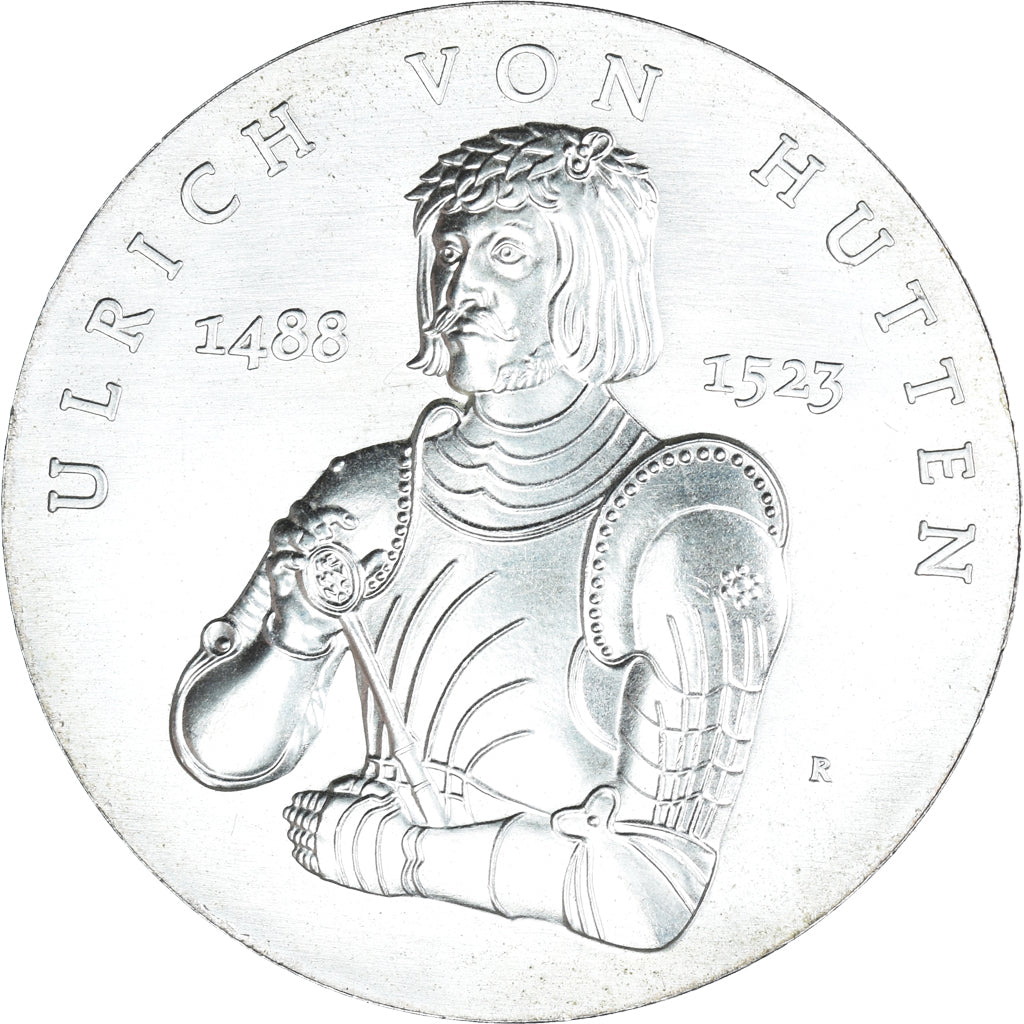 Moneta, REPUBBLICA DEMOCRATICA TEDESCA, 10 Mark, 1988, Berlin, 500th Anniversary