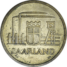 Münze, SAARLAND, 50 Franken, 1954, Paris, SS, Aluminum-Bronze, KM:3, Gadoury:3