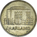 Münze, SAARLAND, 50 Franken, 1954, Paris, SS, Aluminum-Bronze, KM:3, Gadoury:3