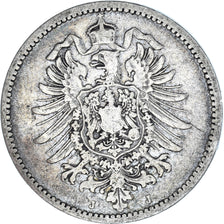 Münze, GERMANY - EMPIRE, Wilhelm I, Mark, 1875, Hambourg, S, Silber, KM:7