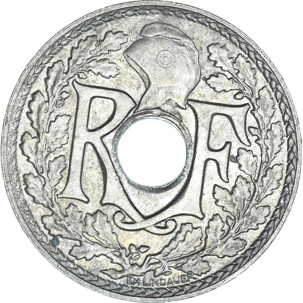 Coin, France, Lindauer, 5 Centimes, 1939, Paris, AU(55-58), Nickel-Bronze