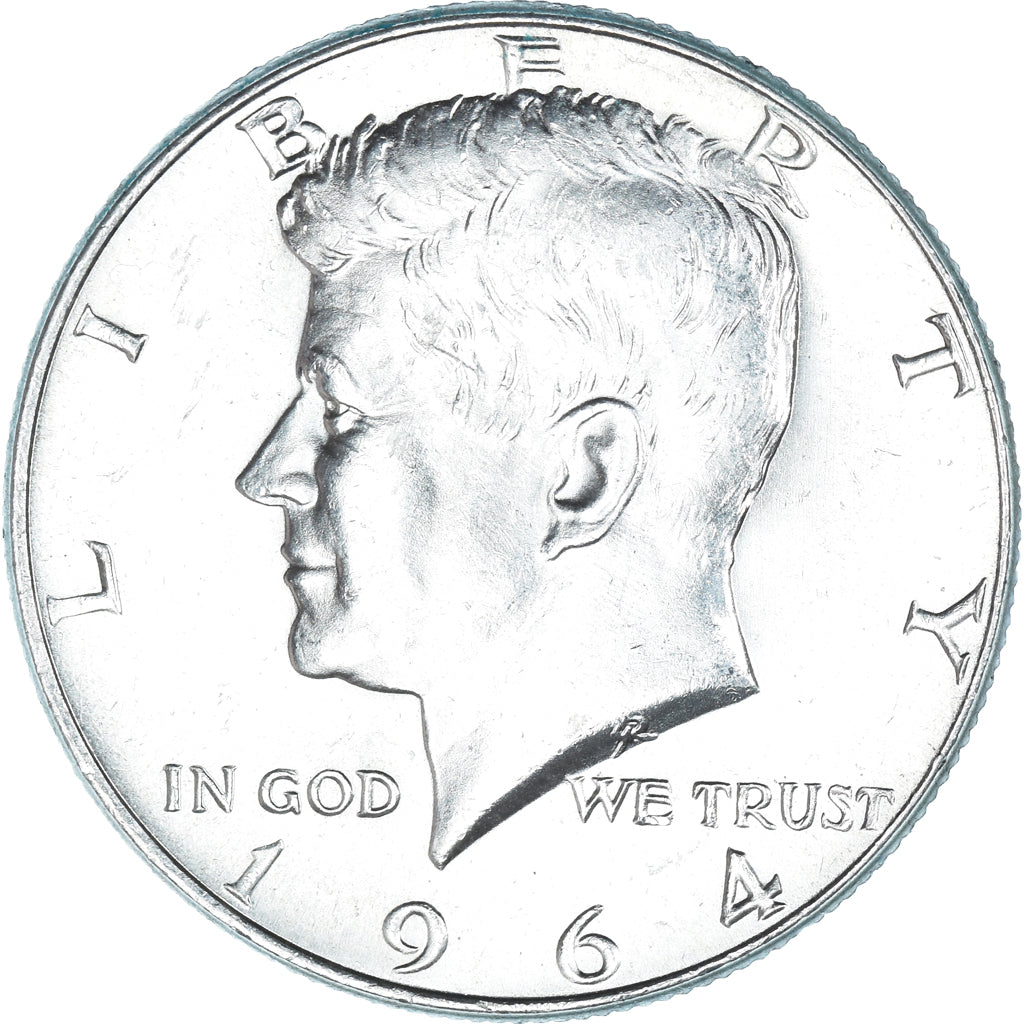 Münze, Vereinigte Staaten, Kennedy Half Dollar, Half Dollar, 1964, U.S. Mint