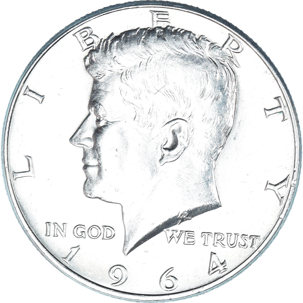 Moneta, Stati Uniti, Kennedy Half Dollar, Half Dollar, 1964, U.S. Mint