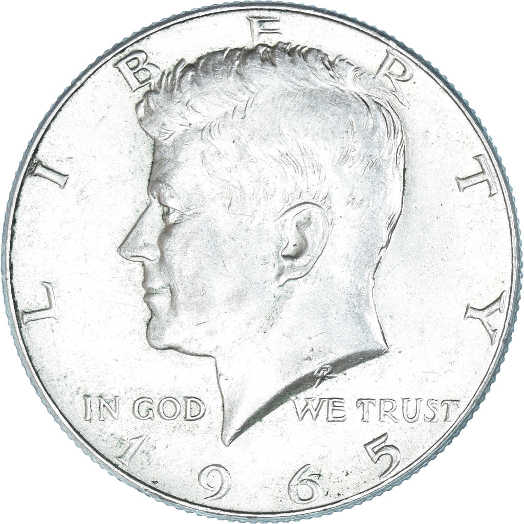 Moneta, Stati Uniti, Kennedy Half Dollar, Half Dollar, 1965, U.S. Mint