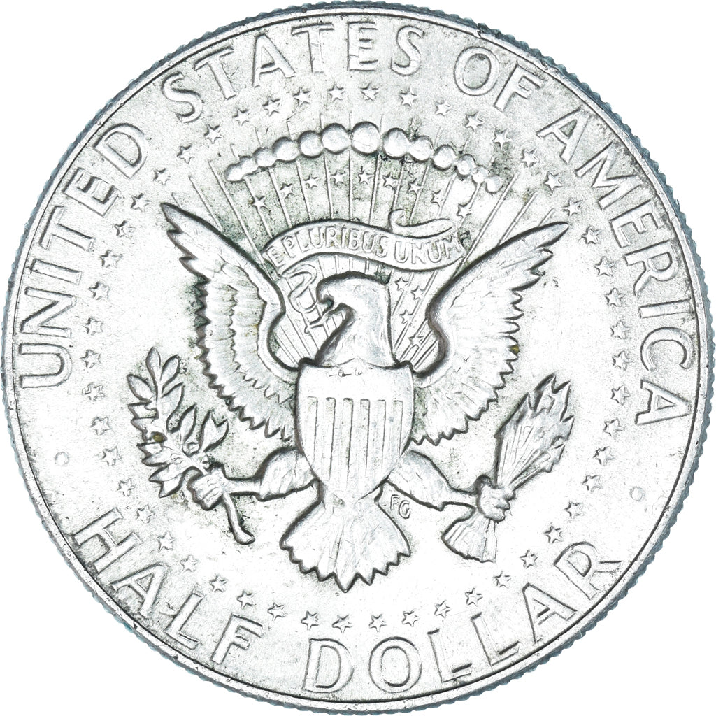 Coin, United States, Kennedy Half Dollar, Half Dollar, 1969, U.S. Mint, Denver