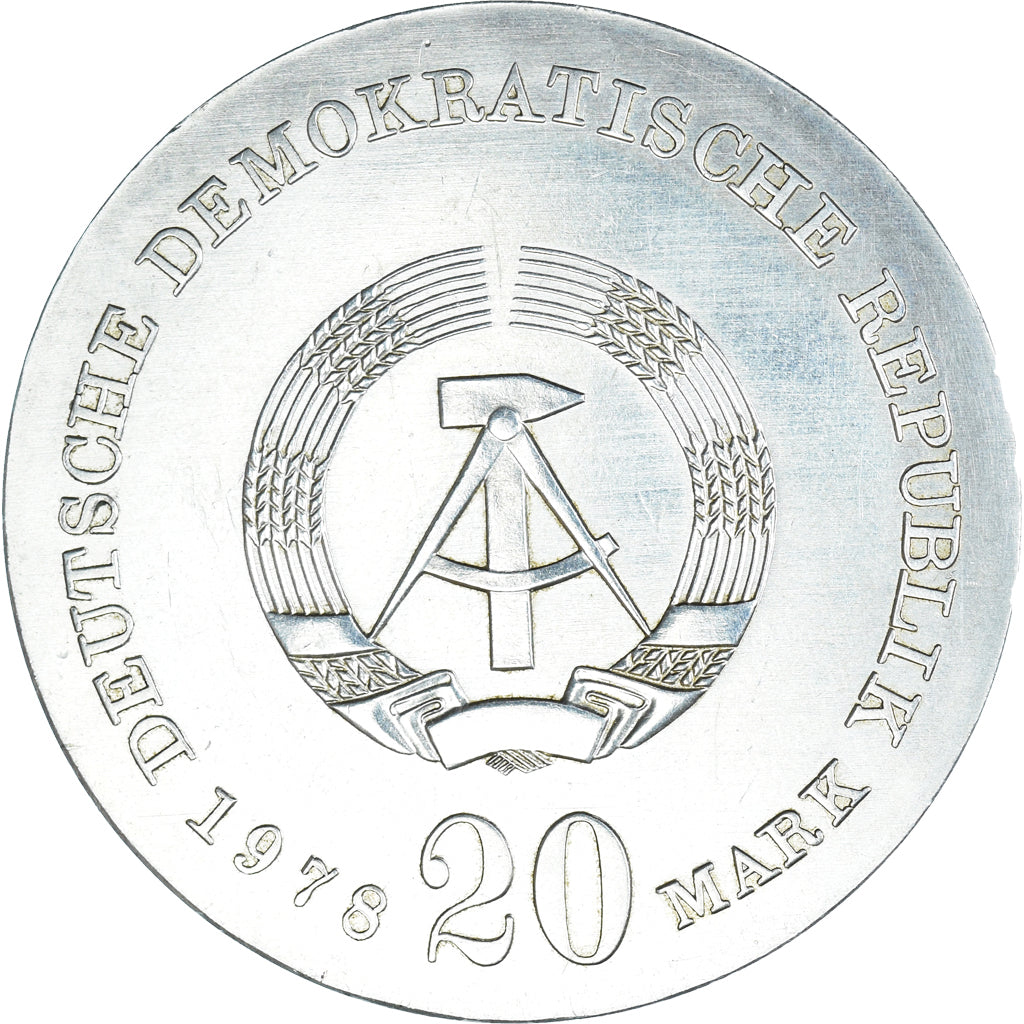Coin, GERMAN-DEMOCRATIC REPUBLIC, 20 Mark, 1978, Berlin, 175th Anniversary -