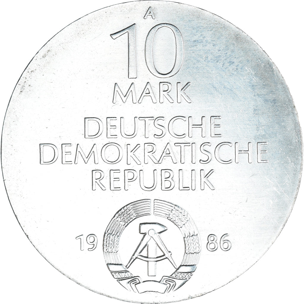 Münze, GERMAN-DEMOCRATIC REPUBLIC, 10 Mark, 1986, Berlin, Charité.Berlin, SS+