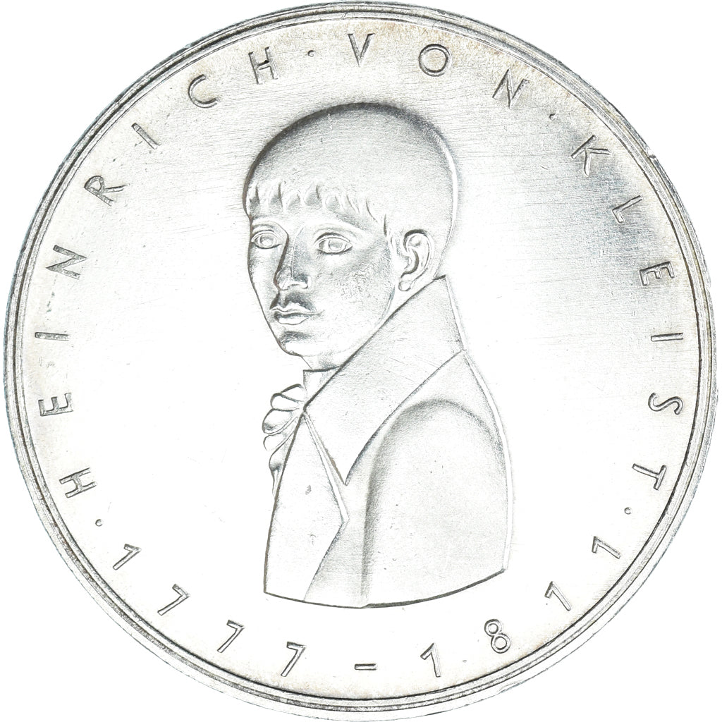 Coin, GERMANY - FEDERAL REPUBLIC, 5 Mark, 1977, Karlsruhe, Germany, BE