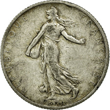 Coin, France, Semeuse, 2 Francs, 1908, EF(40-45), Silver, Gadoury:532
