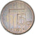 Moneta, Paesi Bassi, 5 Cents, 1991, MB+, Nichel ricoperto in bronzo