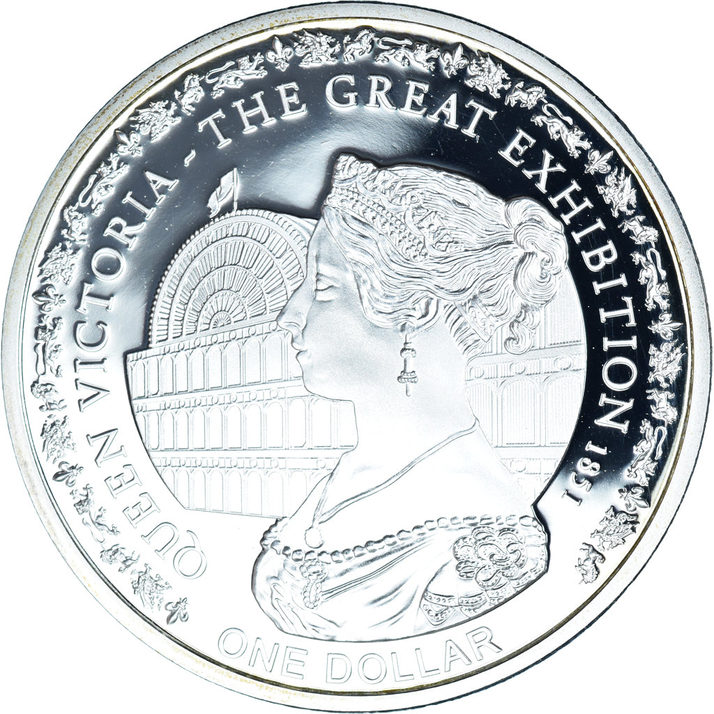 Monnaie, Fidji, Dollar, 2010, QUEEN VICTORIA THE GREAT EXIBITION 1815.BE, FDC