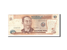 Banknote, Philippines, 10 Piso, 1969, Undated, KM:144b, VF(20-25)