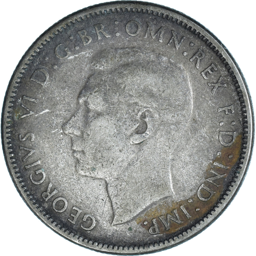 Moneta, Australia, George VI, Florin, 1946, Melbourne, BB, Argento, KM:40a