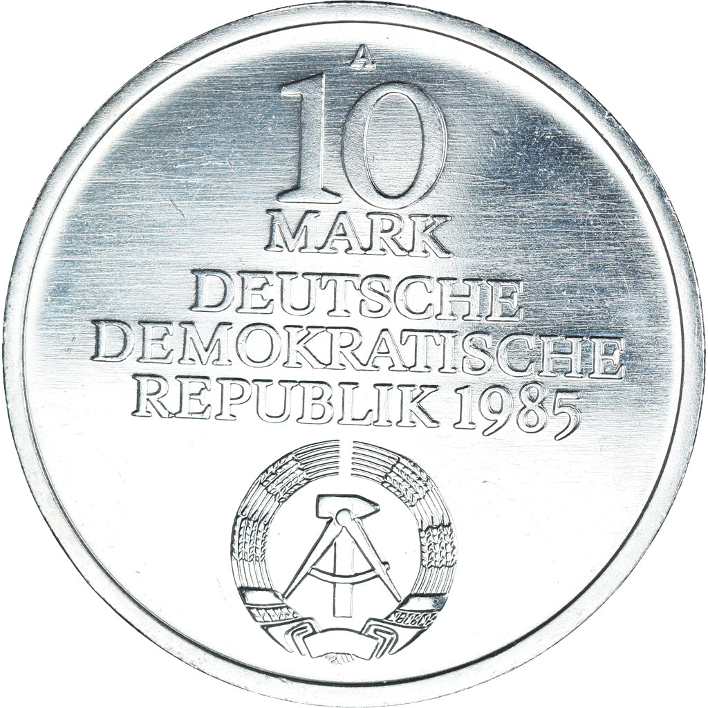 Coin, GERMAN-DEMOCRATIC REPUBLIC, 10 Mark, 1985, Berlin, 175th Anniversary -