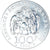 Munten, Frankrijk, Clovis, 100 Francs, 1996, FDC, FDC, Zilver, KM:1180