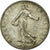 Moneta, Francia, Semeuse, 2 Francs, 1909, BB+, Argento, Gadoury:532