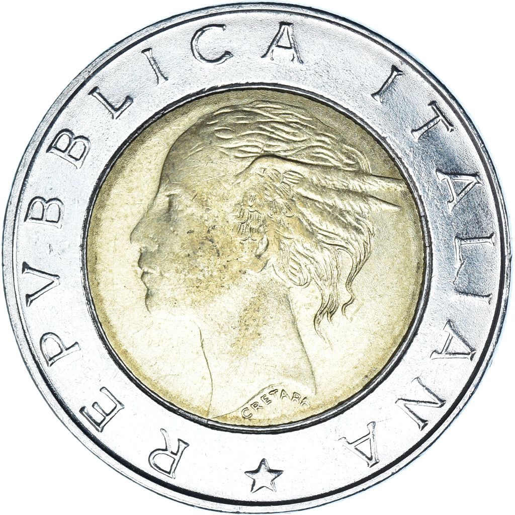Coin, Italy, 500 Lire, 1999, Rome, VF(30-35), Bi-Metallic, KM:203