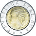 Moneta, Italia, 500 Lire, 1993, Rome, BB+, Bi-metallico, KM:160