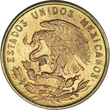 Coin, Mexico, Centavo, 1950, Mexico City, MS(63), Brass, KM:417