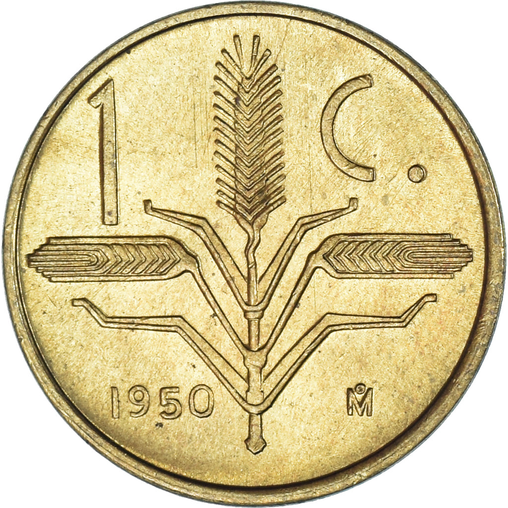 Coin, Mexico, Centavo, 1950, Mexico City, MS(63), Brass, KM:417