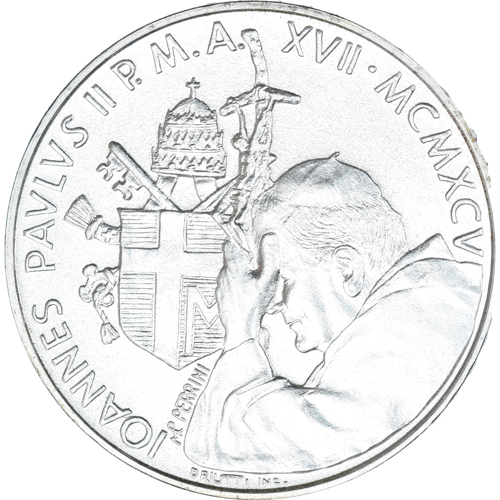 Moneta, PAŃSTWO WATYKAŃSKIE, John Paul II, 500 Lire, 1995, Roma, International