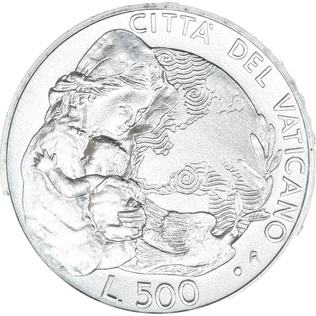 Moneta, PAŃSTWO WATYKAŃSKIE, John Paul II, 500 Lire, 1995, Roma, International