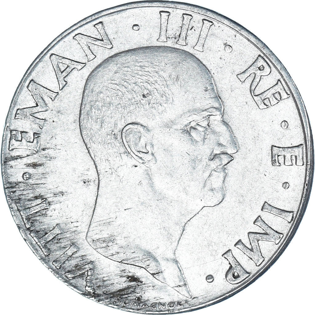Moeda, Itália, Vittorio Emanuele III, 50 Centesimi, 1941, Rome, VF(20-25), Aço
