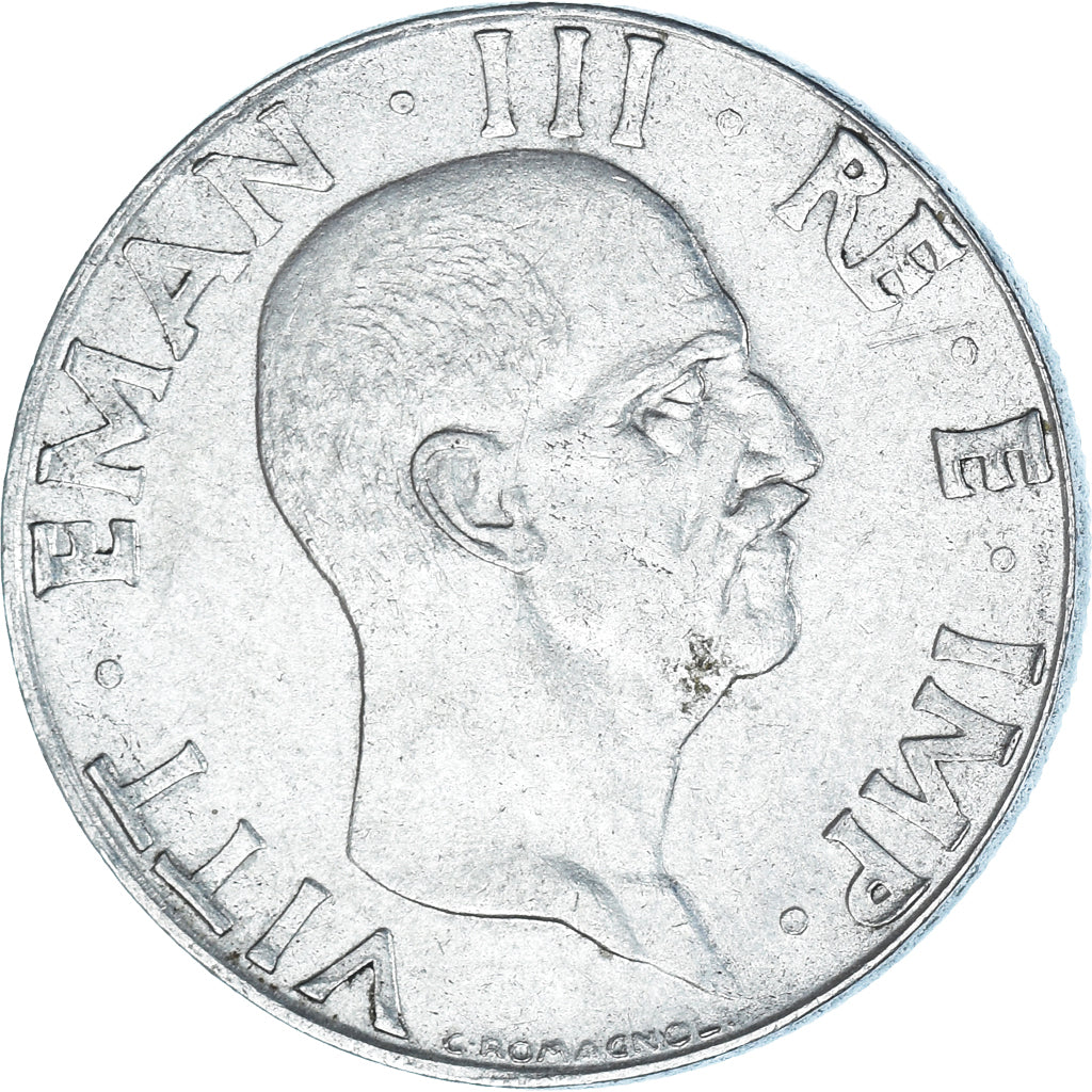 Moeda, Itália, Vittorio Emanuele III, 50 Centesimi, 1941, Rome, VF(30-35), Aço