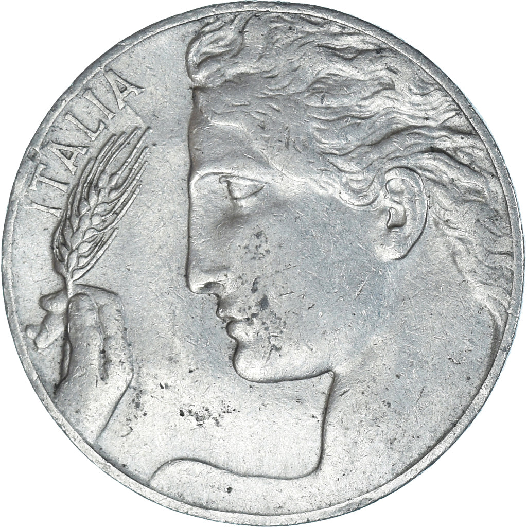 Moeda, Itália, Vittorio Emanuele III, 20 Centesimi, 1921, Rome, F(12-15)