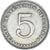 Moneda, Panamá, 5 Centesimos, 1993, MBC, Cobre - níquel, KM:23.2