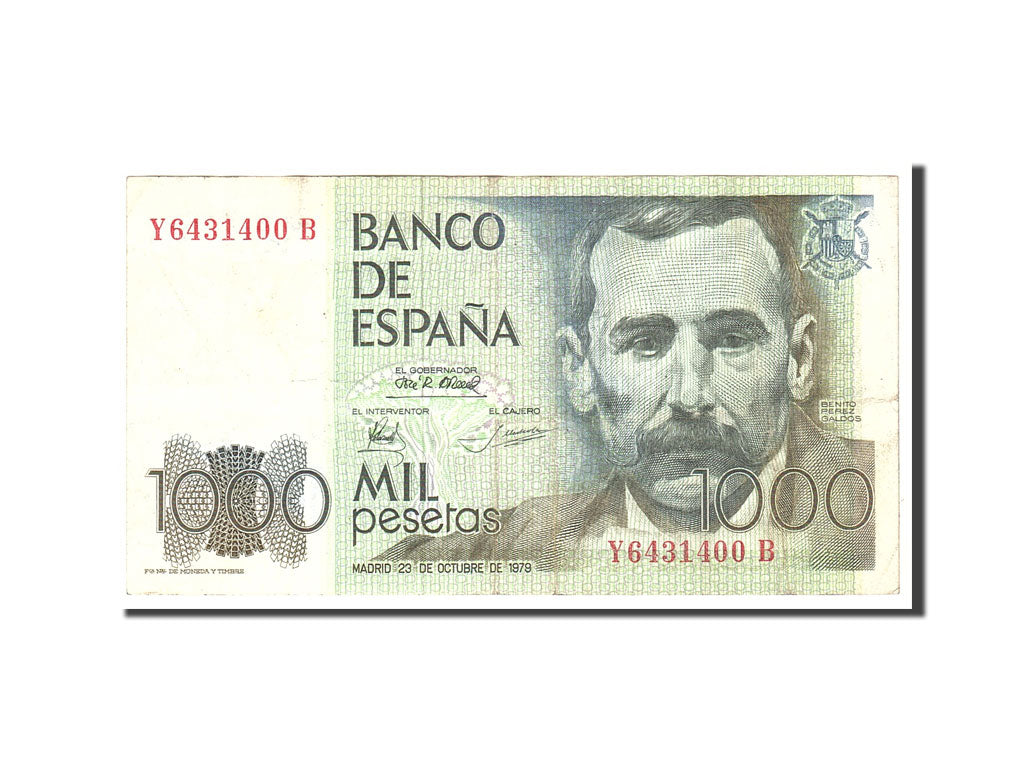 Banknote, Spain, 1000 Pesetas, 1979, 1979-10-23, KM:158, EF(40-45)