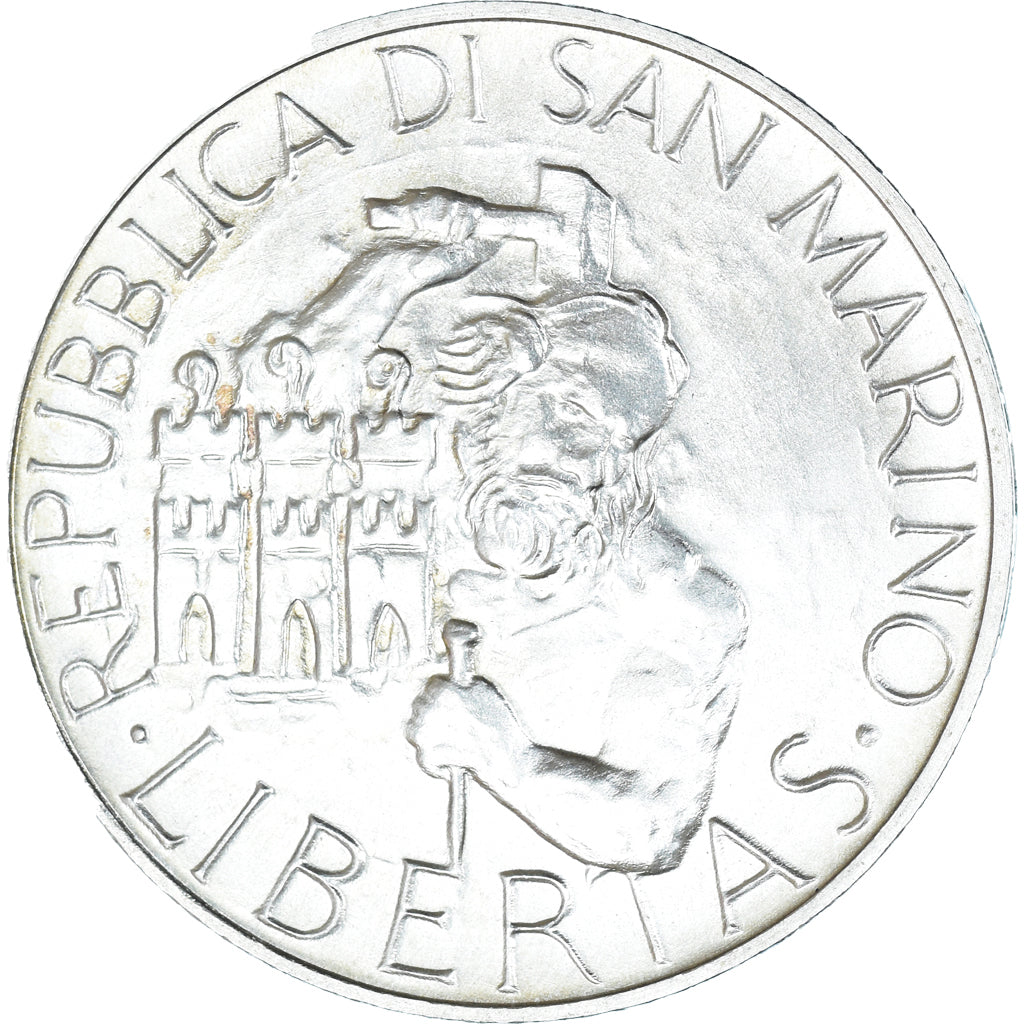 Monnaie, Saint Marin , 1000 Lire, 1994, Rome, Founder Building First San Marino