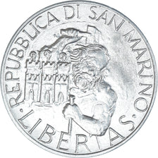 Coin, San Marino, 10 Lire, 1994, Rome, MS(63), Aluminum, KM:309