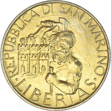 Coin, San Marino, 20 Lire, 1994, Rome, MS(63), Aluminum-Bronze, KM:310