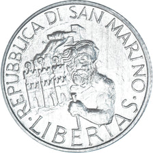 Coin, San Marino, 2 Lire, 1994, Rome, MS(63), Aluminum, KM:307