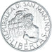 Coin, San Marino, 2 Lire, 1994, Rome, MS(63), Aluminum, KM:307