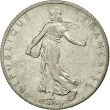 Moneda, Francia, Semeuse, 2 Francs, 1912, Paris, MBC+, Plata, Gadoury:532