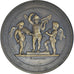 Francia, medaglia, MEDAILLE CHERUBINS MUSIQUE EN BRONZE LAGRANGE, BB+, Bronzo