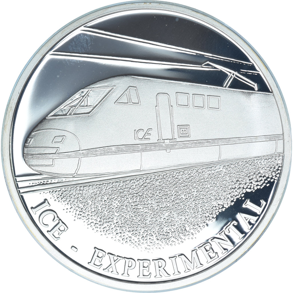 Germany, Medal, Geschichte der Eisenbahn ICE-Experimental GÖDE .BE, MS(63)