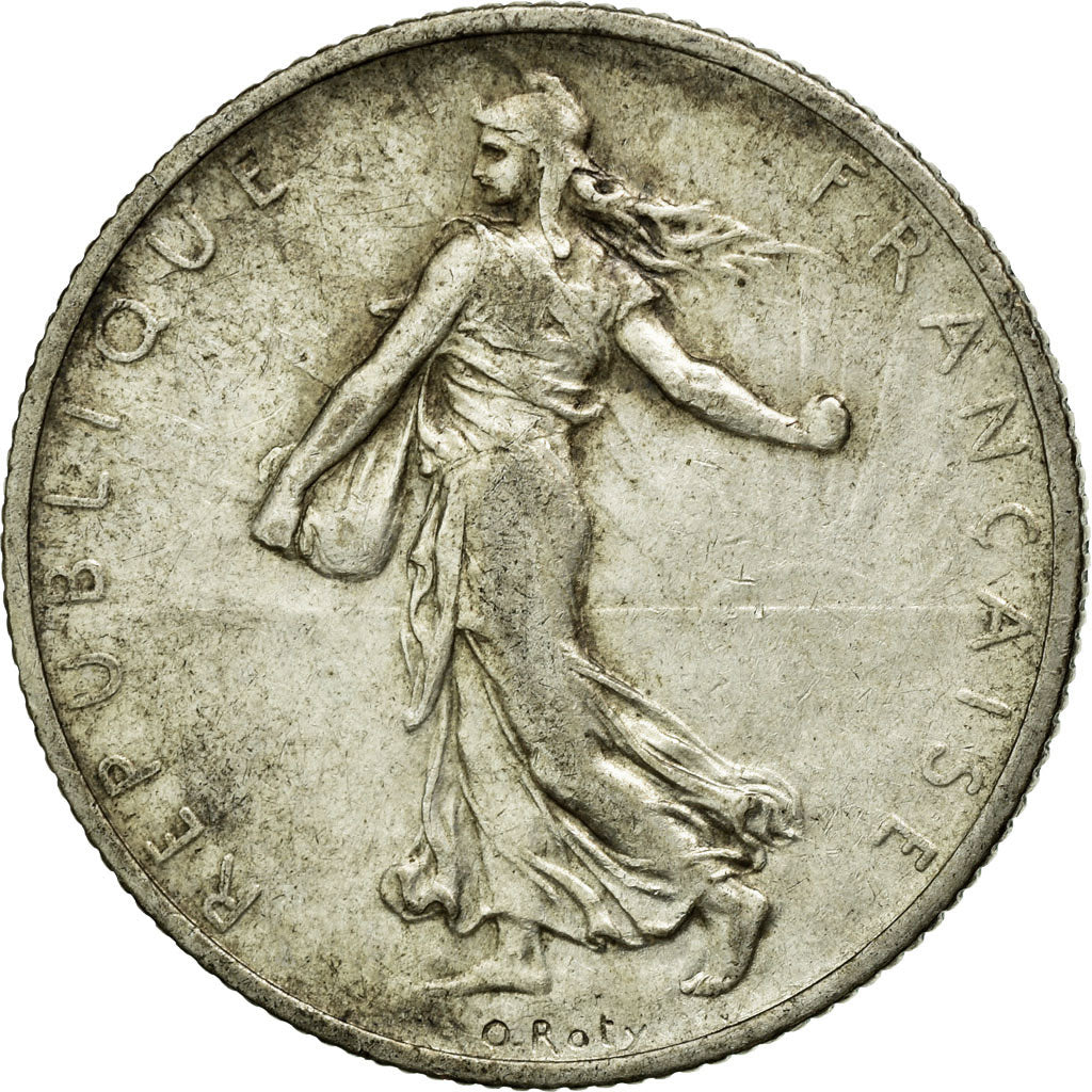 Coin, France, Semeuse, 2 Francs, 1912, Paris, EF(40-45), Silver, Gadoury:532