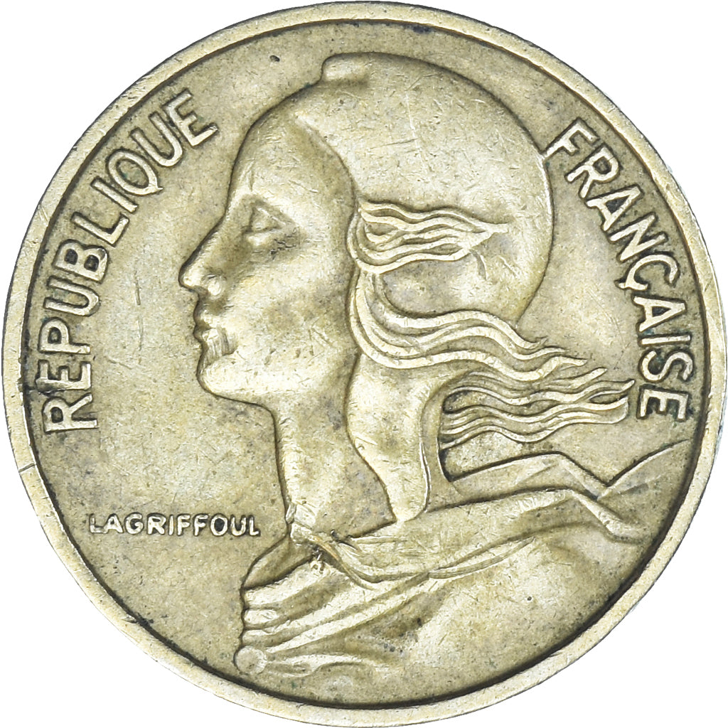Coin, France, Marianne, 5 Centimes, 1967, Paris, EF(40-45), Aluminum-Bronze