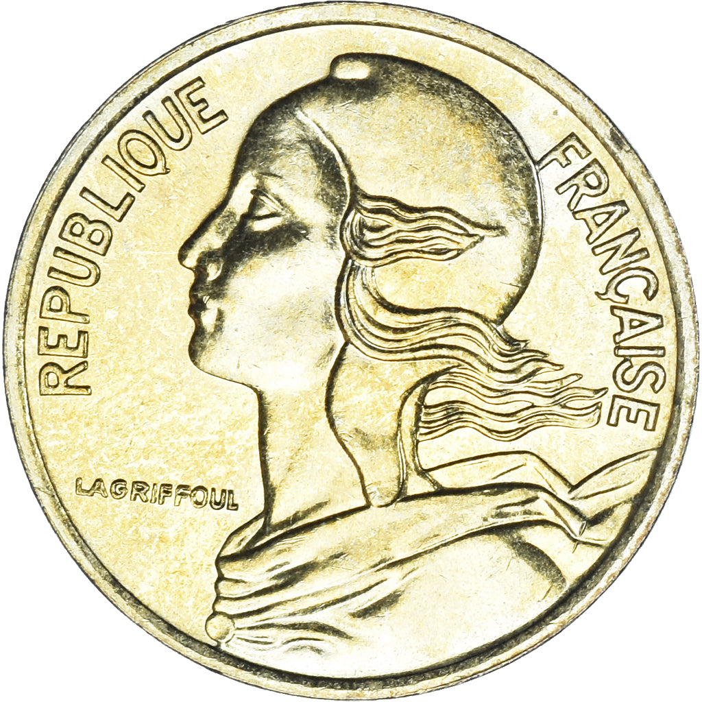 Münze, Frankreich, Marianne, 5 Centimes, 1981, Paris, UNZ, Aluminum-Bronze