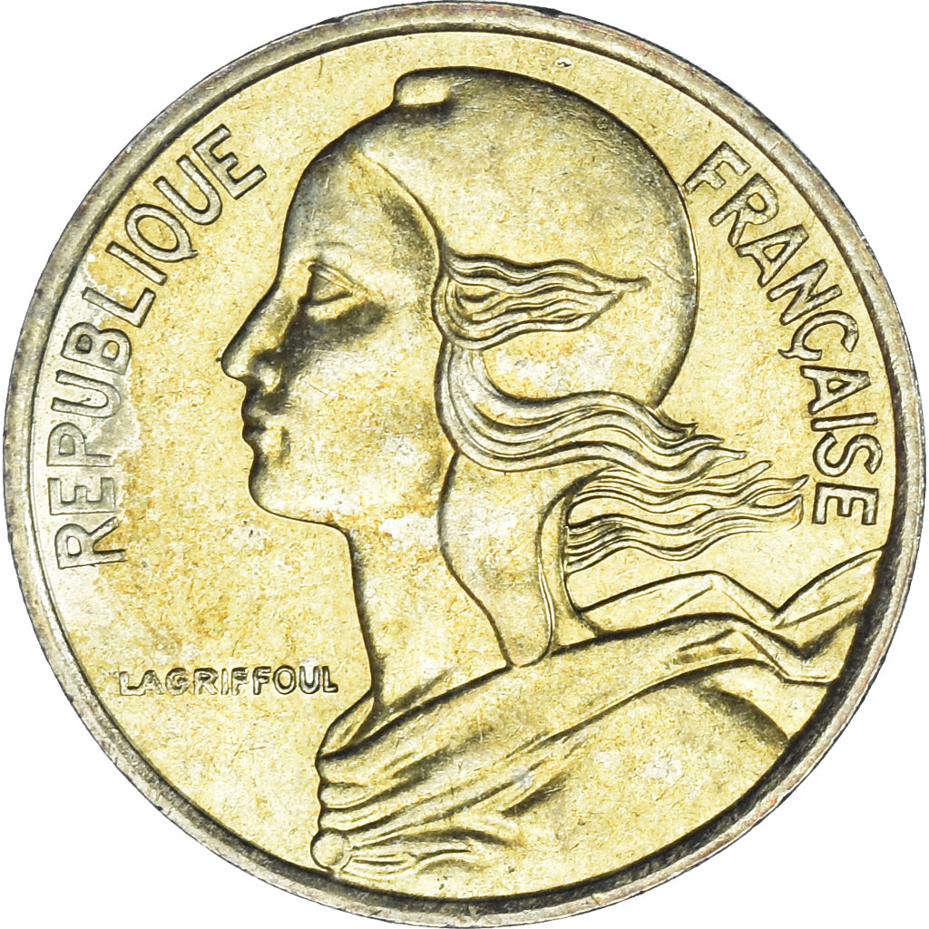 Münze, Frankreich, Marianne, 5 Centimes, 1990, Paris, UNZ, Aluminum-Bronze