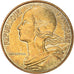 Moneda, Francia, Marianne, 10 Centimes, 1991, Paris, MBC+, Aluminio - bronce