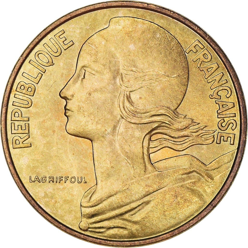 Munten, Frankrijk, Marianne, 10 Centimes, 1992, Paris, PR, Aluminum-Bronze