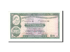 Banconote, Hong Kong, 10 Dollars, 1972, KM:182g, 1972-03-13, BB