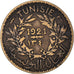 Moneta, Tunisia, Anonymous, 50 Centimes, 1921, Paris, MB, Alluminio-bronzo