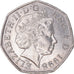 Coin, Great Britain, Elizabeth II, 50 Pence, 1998, MS(63), Copper-nickel, KM:991