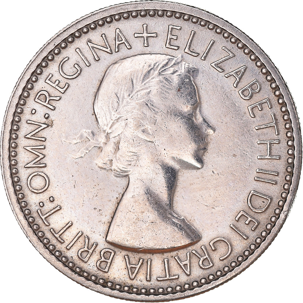 Coin, Great Britain, Elizabeth II, Shilling, 1953, VF(30-35), Copper-nickel